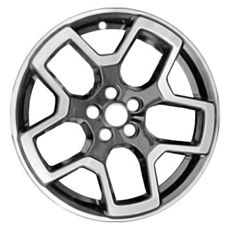 CCI® - 5 Split-Spoke Black with Machined Face 18x7 Alloy Factory Wheel - Remanufactured