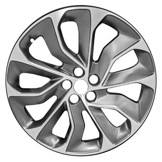 CCI® - 10-Spoke Machined Medium Charcoal Metallic 20x8 Alloy Factory Wheel - Remanufactured