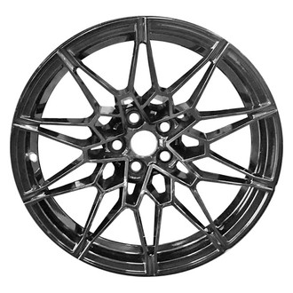 CCI® - 5 Spider-Spoke Gloss Black with Emblem 20x10.5 Alloy Factory Wheel - Remanufactured