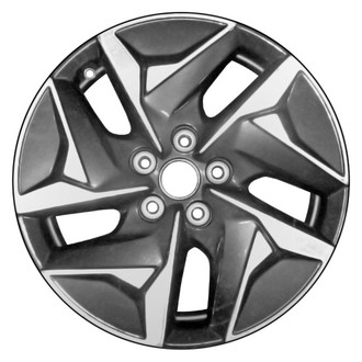 CCI® - 5-Spoke Machined Dark Charcoal 17x7 Alloy Factory Wheel - Remanufactured