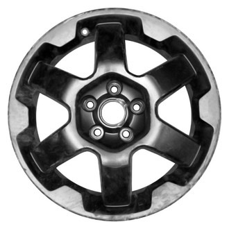 CCI® - 6 I-Spoke Gloss Black Satin Clear 17x7 Alloy Factory Wheel - Remanufactured