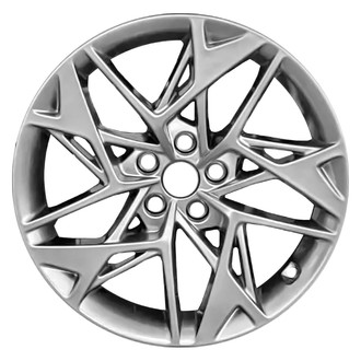 CCI® - 10 Split-Spoke Gun Metal Hypersilver 19x8 Alloy Factory Wheel - Remanufactured