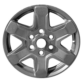 CCI® - 6 I-Spoke Black Satin Clear 17x7.5 Alloy Factory Wheel - Remanufactured