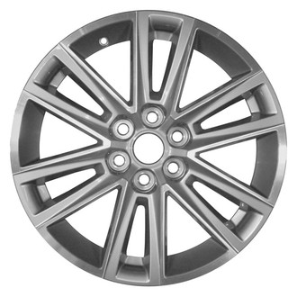 CCI® - 12 I-Spoke Flat Gray Silver with Machined Face 18x7.5 Alloy Factory Wheel - Remanufactured