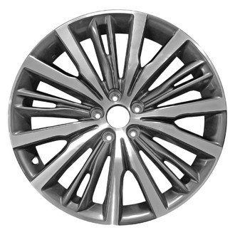 CCI® - 10 Split-Spoke Dark Bluish Charcoal with Machined Face 20x8 Alloy Factory Wheel - Remanufactured