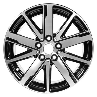 CCI® - 10 I-Spoke Machined Gloss Black 17x7 Alloy Factory Wheel - Remanufactured