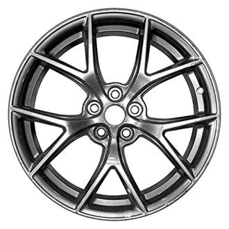 CCI® - 5 V-Spoke Silver 19x10 Alloy Factory Wheel - Remanufactured