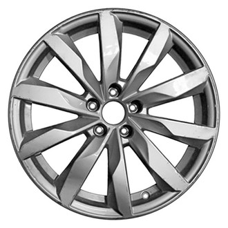CCI® - 10 Turbine-Spoke Silver 18x8.5 Alloy Factory Wheel - Remanufactured