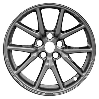 CCI® - 5 V-Spoke Charcoal Metallic with Machined Face 18x8.5 Alloy Factory Wheel - Remanufactured