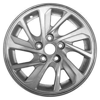 CCI® - 10 Spiral-Spoke Sparkle Silver 16x6.5 Alloy Factory Wheel - Remanufactured