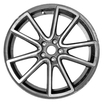 CCI® - 10 I-Spoke Dark Gray Metallic Matte Clear with Machined Face 20x7.5 Alloy Factory Wheel - Remanufactured