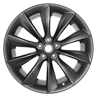 CCI® - 10-Spoke Machined and Dark Charcoal 19x8.5 Alloy Factory Wheel - Remanufactured