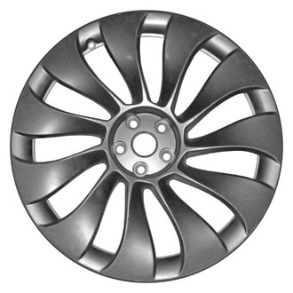 CCI® - 11 Turbine-Spoke Machined and Dark Charcoal 21x9.5 Alloy Factory Wheel - Remanufactured