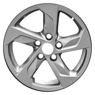CCI® - 5 Spiral-Spoke Machined and Medium Charcoal Metallic 16x6.5 Alloy Factory Wheel - Remanufactured