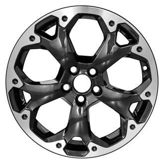 CCI® - 5 Split-Spoke Machined Dark Charcoal 17x7 Alloy Factory Wheel - Remanufactured