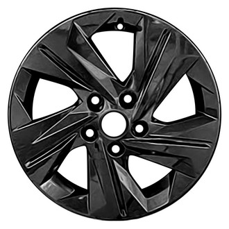 CCI® - 5 Spiral-Spoke Black 16x6.5 Alloy Factory Wheel - Remanufactured