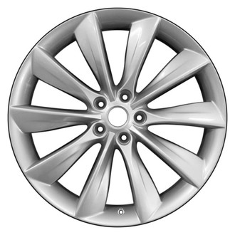 CCI® - 10 Turbine-Spoke Silver 21x9 Alloy Factory Wheel - Remanufactured