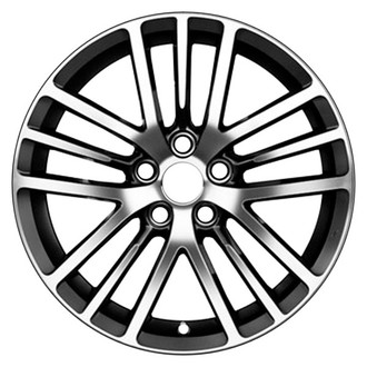 CCI® - Triple 5-Spoke Charcoal with Machined Face 18x7 Alloy Factory Wheel - Remanufactured