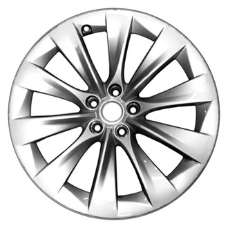 CCI® - 10 Turbine-Spoke Silver 20x9.5 Alloy Factory Wheel - Remanufactured