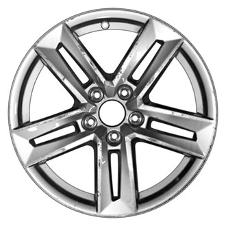 CCI® - Double 5-Spoke Bright Silver Metallic 17x7 Alloy Factory Wheel - Remanufactured
