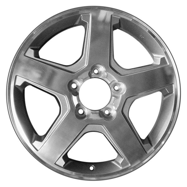 CCI® - 20 x 8 5-Spoke Charcoal with Machined Face Alloy Factory Wheel (Factory Take Off)