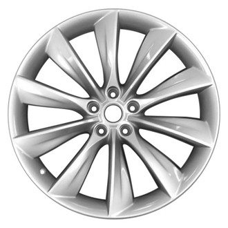 CCI® - 10 Turbine-Spoke Silver 21x8.5 Alloy Factory Wheel - Remanufactured