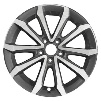 CCI® - 10 I-Spoke Machined Dark Charcoal 17x7 Alloy Factory Wheel - Remanufactured