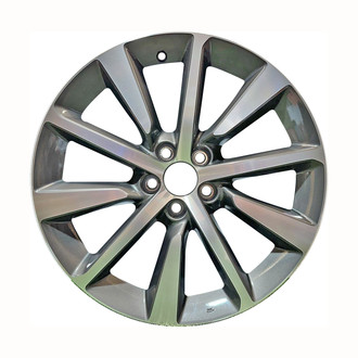 CCI® - 10 I-Spoke Machined Medium Charcoal Metallic 20x9 Alloy Factory Wheel - Remanufactured