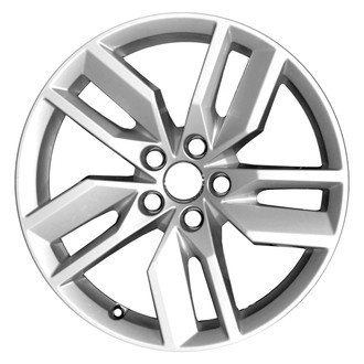 CCI® - Double 5-Spoke Painted Light Silver Metallic 18x8 Alloy Factory Wheel - Remanufactured