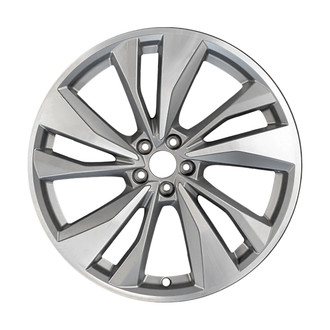 CCI® - 10 I-Spoke Machined Metallic Charcoal Matte 21x8.5 Alloy Factory Wheel - Remanufactured