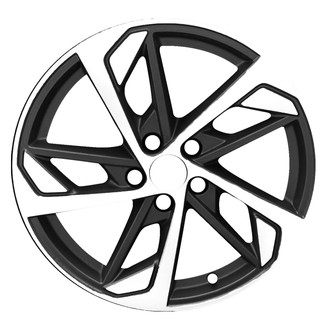 CCI® - Double 5-Spoke Machined Medium Charcoal Matte 18x8 Alloy Factory Wheel - Remanufactured