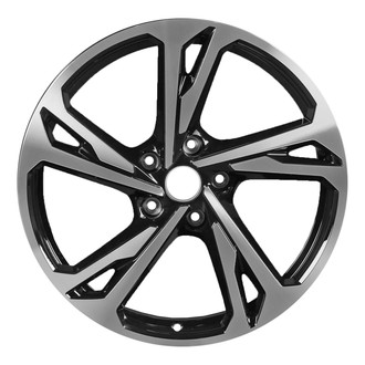 CCI® - 5 Split-Spoke Machined Gloss Black 20x11 Alloy Factory Wheel - Remanufactured