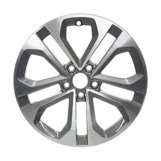CCI® - 10 I-Spoke Machined Medium Charcoal Metallic 18x8 Alloy Factory Wheel - Remanufactured