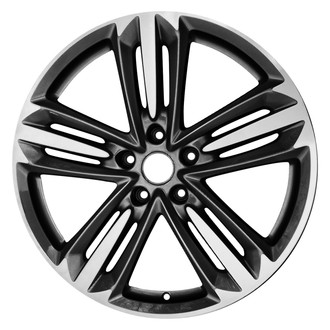 CCI® - Triple 5-Spoke Machined Gloss Black 21x9.5 Alloy Factory Wheel - Remanufactured