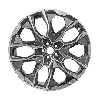 CCI® - 10 I-Spoke Machined Medium Metallic Charcoal 22x10.5 Alloy Factory Wheel - Remanufactured