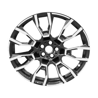CCI® - 7 Double-Spoke Machined Medium Charcoal 21x10.5 Alloy Factory Wheel - Remanufactured