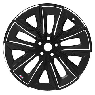 CCI® - 5 Split-Spoke Machined Flange Gloss Black 21x9 Alloy Factory Wheel - Remanufactured