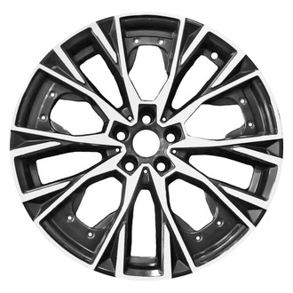 CCI® - 10 I-Spoke Machined Black Metallic 20x8.5 Alloy Factory Wheel - Remanufactured