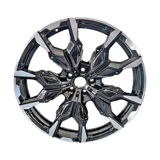 CCI® - 5 Split-Spoke Machined Gloss Black 21x8.5 Alloy Factory Wheel - Remanufactured