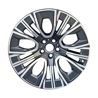 CCI® - 15 I-Spoke Machined Dark Metallic Charcoal 20x10.5 Alloy Factory Wheel - Remanufactured
