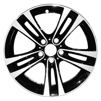 CCI® - Double 5-Spoke Machined and Medium Silver 18x8.5 Alloy Factory Wheel - Remanufactured
