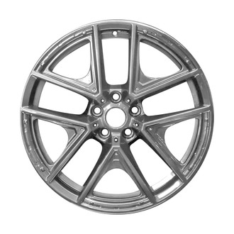 CCI® - 5 Split-Spoke Machined Flange Medium Charcoal Metallic 19x8.5 Alloy Factory Wheel - Remanufactured