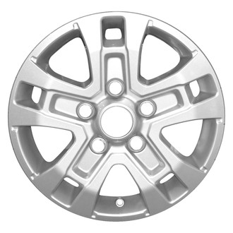 CCI® - 5 Split-Spoke Sparkle Silver 16x6 Alloy Factory Wheel - Remanufactured