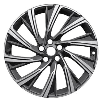 CCI® - 10 I-Spoke Machined Dark Charcoal Metallic 20x8 Alloy Factory Wheel - Remanufactured