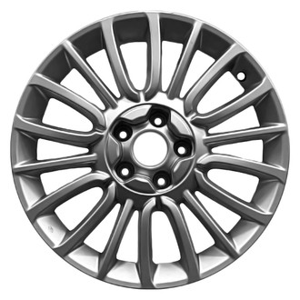 CCI® - 18-Spoke Painted Dark Silver Egg Matte Clear 17x7 Alloy Factory Wheel - Remanufactured