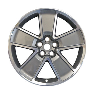 CCI® - 5-Spoke Polished Metallic Charcoa 21x8.5 Alloy Factory Wheel - Remanufactured