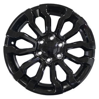 CCI® - 6 V-Spoke Machined and Dark Charcoal 18x8.5 Alloy Factory Wheel - Replica