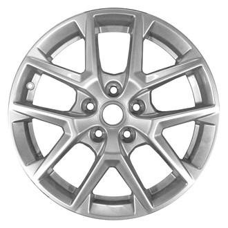 CCI® - 5 Split-Spoke Sparkle Silver 17x7 Alloy Factory Wheel - Remanufactured