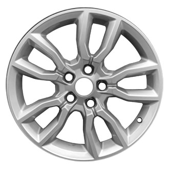 CCI® - 5 Double-Spoke Painted Medium Silver 18x7 Alloy Factory Wheel - Remanufactured