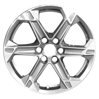 CCI® - 6 I-Spoke Machined Medium Charcoal Metallic 18x8 Alloy Factory Wheel - Replica